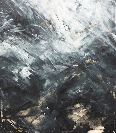 o. T | 2022 | Acryl, Acryllack auf Leinwand | 150 x 130 cm