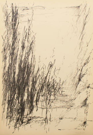 Heinrich Mutter | 1989 | o. T. | Bleistift auf Papier | 73 x 51 cm