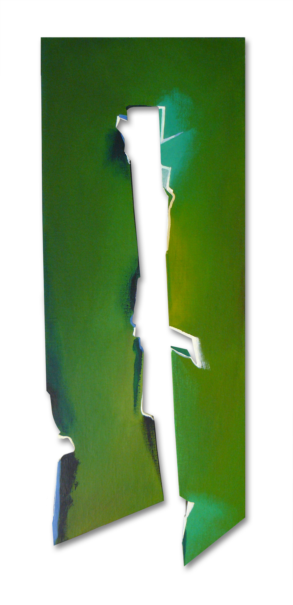 Passe-Par-Tout I | 2004 | Acryl auf Leinwand auf Holz | 166 x 61 cm