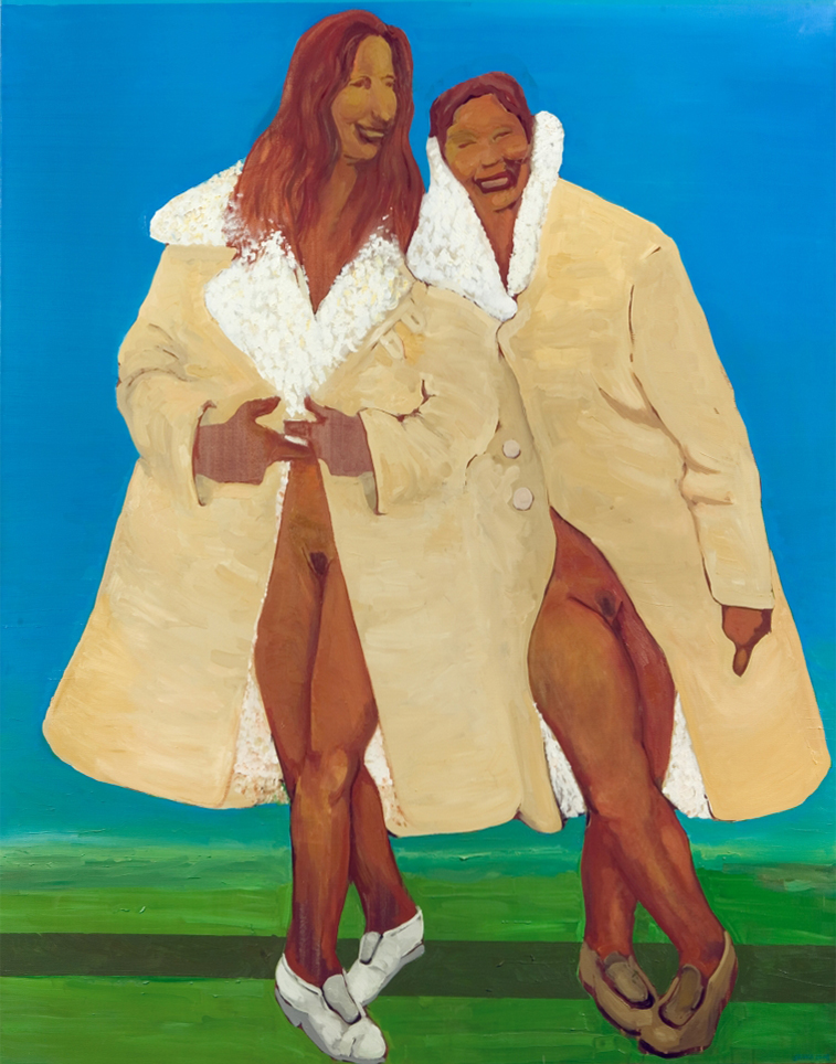 May Sheepskins | 2008 | Öl auf Leinwand | 160 x 150 cm  