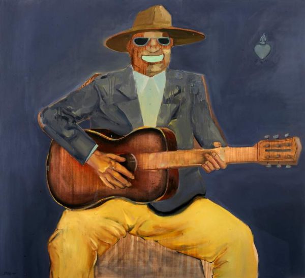 Midnight special | 1999 | Öl auf Leinwand | 135 x 150 cm 
